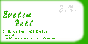 evelin nell business card